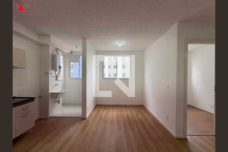 Sala de apartamento para alugar com 2 quartos, 37m² em Jardim, Santo André