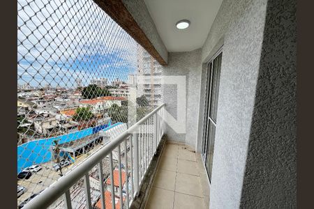 Varanda da Sala de apartamento para alugar com 2 quartos, 40m² em Vila Guaca, São Paulo