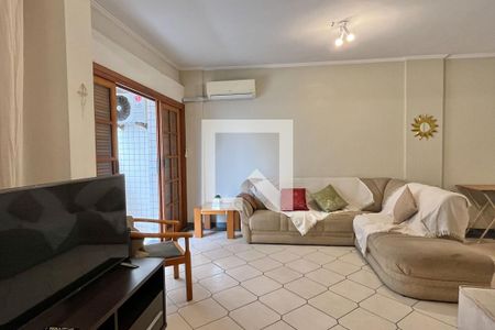 Sala de apartamento para alugar com 3 quartos, 100m² em José Menino, Santos