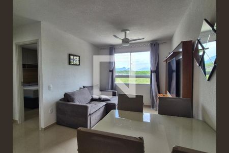 Sala  de apartamento para alugar com 2 quartos, 45m² em Recreio dos Bandeirantes, Rio de Janeiro