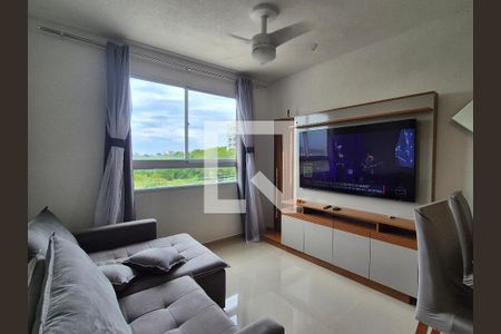 Sala de apartamento para alugar com 2 quartos, 45m² em Recreio dos Bandeirantes, Rio de Janeiro
