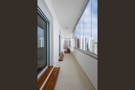 Varanda da Sala  de apartamento para alugar com 3 quartos, 110m² em Cerqueira César, São Paulo