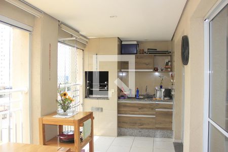 Varanda Gourmet de apartamento à venda com 3 quartos, 150m² em Vila Augusta, Guarulhos