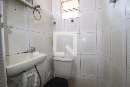 Banheiro Quarto 1 suíte de casa à venda com 3 quartos, 96m² em Vila Camilópolis, Santo André