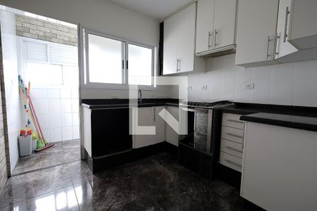 Cozinha de apartamento para alugar com 1 quarto, 50m² em Vila Vilma, Santo André