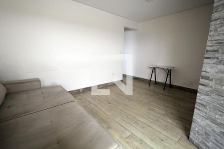 Sala de apartamento para alugar com 1 quarto, 50m² em Vila Vilma, Santo André