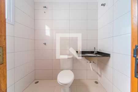 Banheiro  de apartamento para alugar com 3 quartos, 65m² em Vila Bela Vista, Santo André