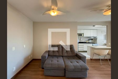 Sala de apartamento para alugar com 1 quarto, 47m² em Campo Belo, São Paulo