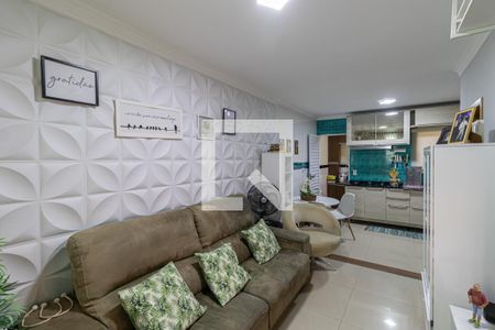 Sala e Cozinha  de casa de condomínio para alugar com 2 quartos, 80m² em Jardim Popular, São Paulo