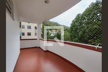 Varanda da Sala de apartamento à venda com 3 quartos, 140m² em Grajaú, Rio de Janeiro