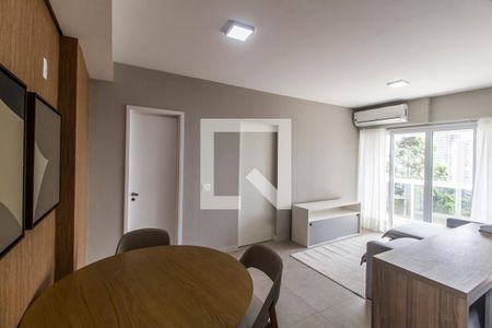 Sala  de apartamento para alugar com 1 quarto, 50m² em Melville Empresarial Ii, Barueri