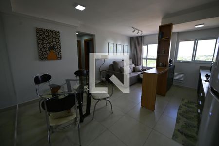 Sala de apartamento para alugar com 2 quartos, 57m² em Parque Amazonia, Goiânia