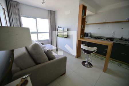 Sala de apartamento para alugar com 2 quartos, 57m² em Parque Amazonia, Goiânia