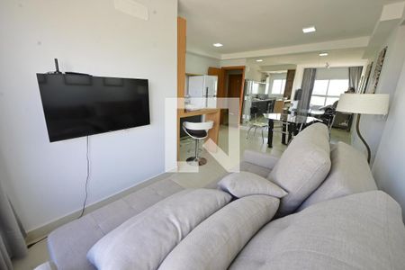 Sala de apartamento para alugar com 2 quartos, 57m² em Parque Amazonia, Goiânia