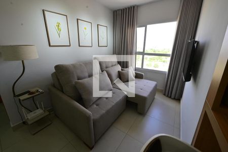 Sala de apartamento para alugar com 2 quartos, 57m² em Parque Amazonia, Goiânia