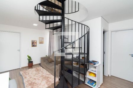 Sala de apartamento à venda com 2 quartos, 86m² em Diamante, Belo Horizonte