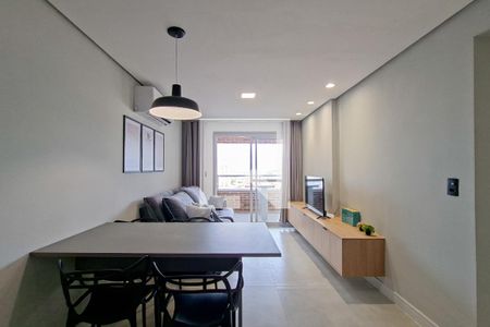 Sala de apartamento para alugar com 2 quartos, 99m² em Vila Caiçara, Praia Grande