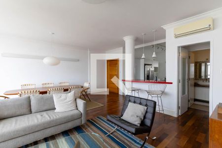 Sala de apartamento para alugar com 2 quartos, 128m² em Vila Buarque, São Paulo