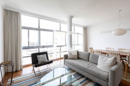 Sala de apartamento para alugar com 2 quartos, 128m² em Vila Buarque, São Paulo