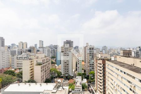 Vista da Sala de apartamento para alugar com 2 quartos, 128m² em Vila Buarque, São Paulo