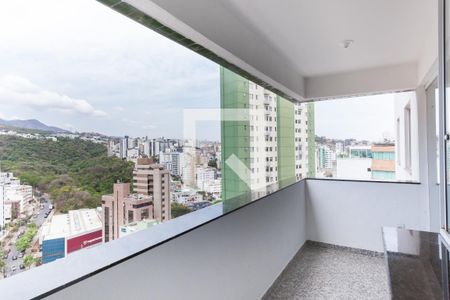 Varanda da Sala de apartamento à venda com 3 quartos, 81m² em Buritis, Belo Horizonte