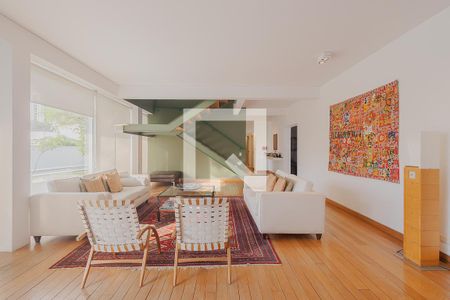 Sala de casa à venda com 4 quartos, 706m² em Alto de Pinheiros, São Paulo