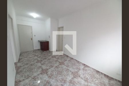 Sala de apartamento para alugar com 1 quarto, 40m² em Vila Cascatinha, São Vicente