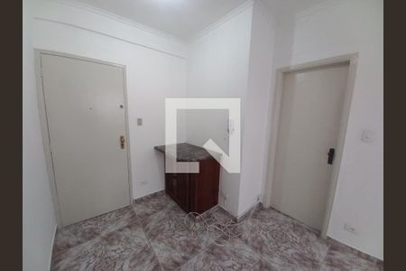 Sala de apartamento para alugar com 1 quarto, 40m² em Vila Cascatinha, São Vicente