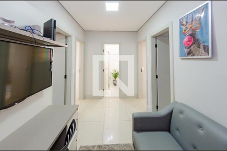 Sala 2 de apartamento à venda com 3 quartos, 101m² em Estoril, Belo Horizonte