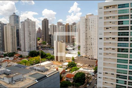 Vista da Varanda da Sala/Cozinha de apartamento para alugar com 2 quartos, 66m² em Setor Bueno, Goiânia