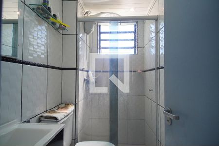Banheiro de apartamento à venda com 1 quarto, 47m² em Canudos, Novo Hamburgo