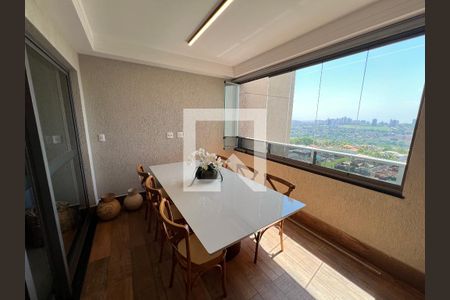 Varanda de apartamento para alugar com 3 quartos, 126m² em Residencial Colina do Ipê, Ribeirão Preto