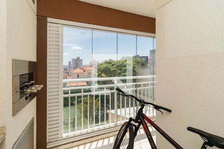 Varanda da Sala de apartamento à venda com 2 quartos, 63m² em Vila Gustavo, São Paulo