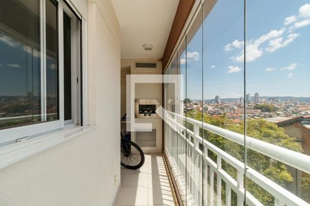 Varanda da Sala de apartamento à venda com 2 quartos, 63m² em Vila Gustavo, São Paulo