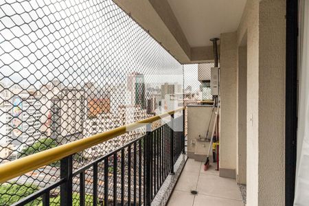 Varanda Sala/Cozinha de apartamento para alugar com 1 quarto, 38m² em Centro, São Paulo