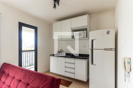 Sala/Cozinha de apartamento para alugar com 1 quarto, 38m² em Centro, São Paulo