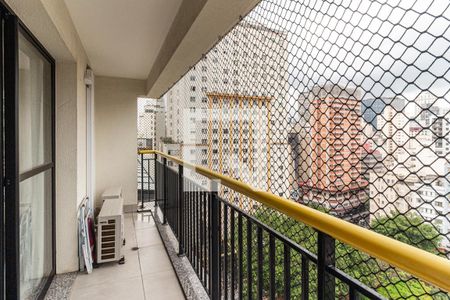 Varanda Sala/Cozinha de apartamento para alugar com 1 quarto, 38m² em Centro, São Paulo