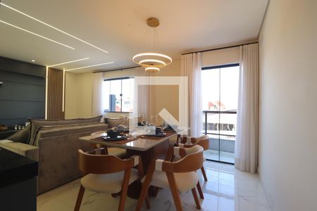 Sala de jantar de casa à venda com 3 quartos, 150m² em Vila Camilópolis, Santo André
