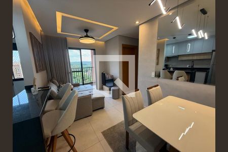 Sala de apartamento para alugar com 2 quartos, 49m² em Alto da Boa Vista, Ribeirão Preto