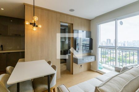 Sala de apartamento à venda com 2 quartos, 36m² em Moema, São Paulo