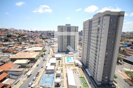 Vista Sala/Cozinha de apartamento para alugar com 2 quartos, 54m² em Novo Riacho, Contagem