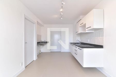 Sala/Cozinha de apartamento para alugar com 1 quarto, 30m² em Campo Belo, São Paulo