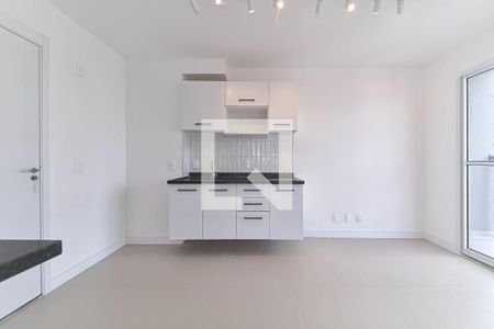 Sala/Cozinha de apartamento para alugar com 1 quarto, 30m² em Campo Belo, São Paulo