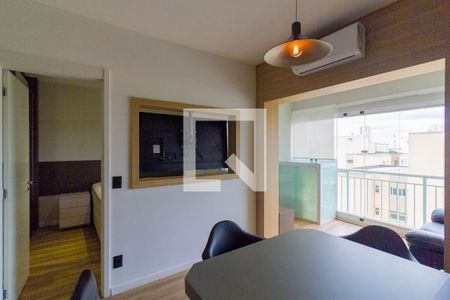 Sala de apartamento para alugar com 1 quarto, 50m² em Jardim Aeroporto, São Paulo