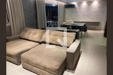 Sala de apartamento para alugar com 2 quartos, 104m² em Vila da Serra, Nova Lima