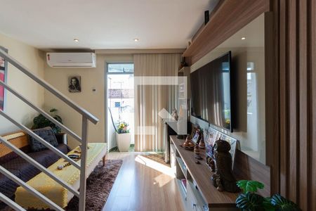 Sala de apartamento à venda com 3 quartos, 196m² em Rio Comprido, Rio de Janeiro