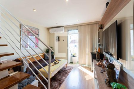 Sala de apartamento à venda com 3 quartos, 196m² em Rio Comprido, Rio de Janeiro