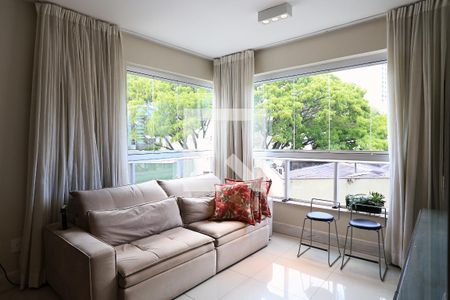 Sala de apartamento à venda com 2 quartos, 70m² em Santo Antônio, Belo Horizonte