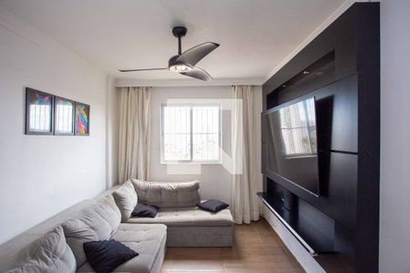 Sala de apartamento para alugar com 2 quartos, 58m² em Jardim Maria Leonor, Diadema