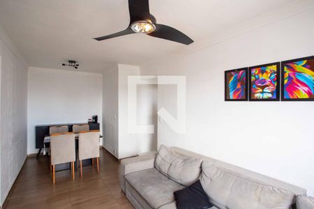 Sala de apartamento para alugar com 2 quartos, 58m² em Jardim Maria Leonor, Diadema